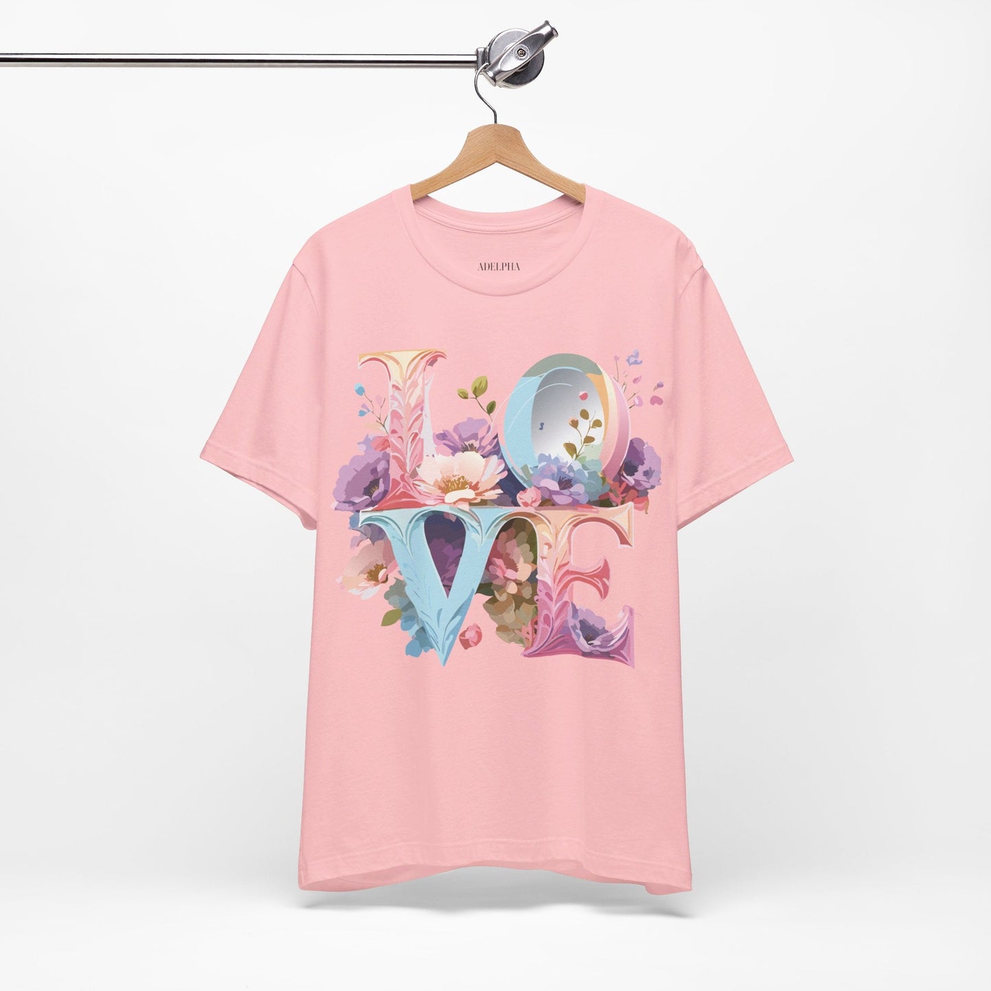 Adelpha Valentine Graphic Tee Unisex Short Sleeve Vintage Inspired Art Design for Everyday Wear