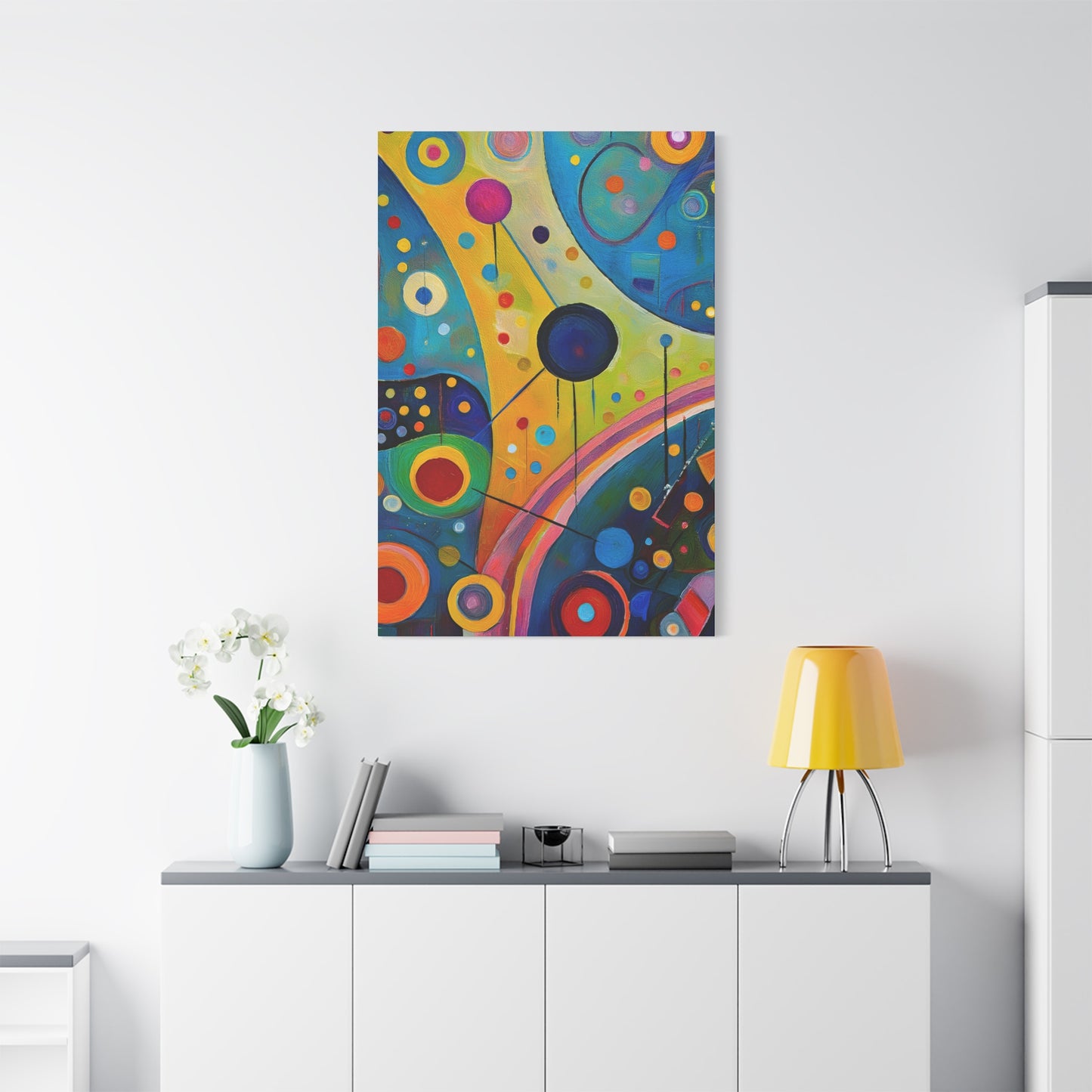 Abstract Oil Painting Print Canvas 20x24,20x30,24x30 24x32,24x36,30x40 32x48,36x48,40x60 Pine-Wood Inner Frame ABS-130