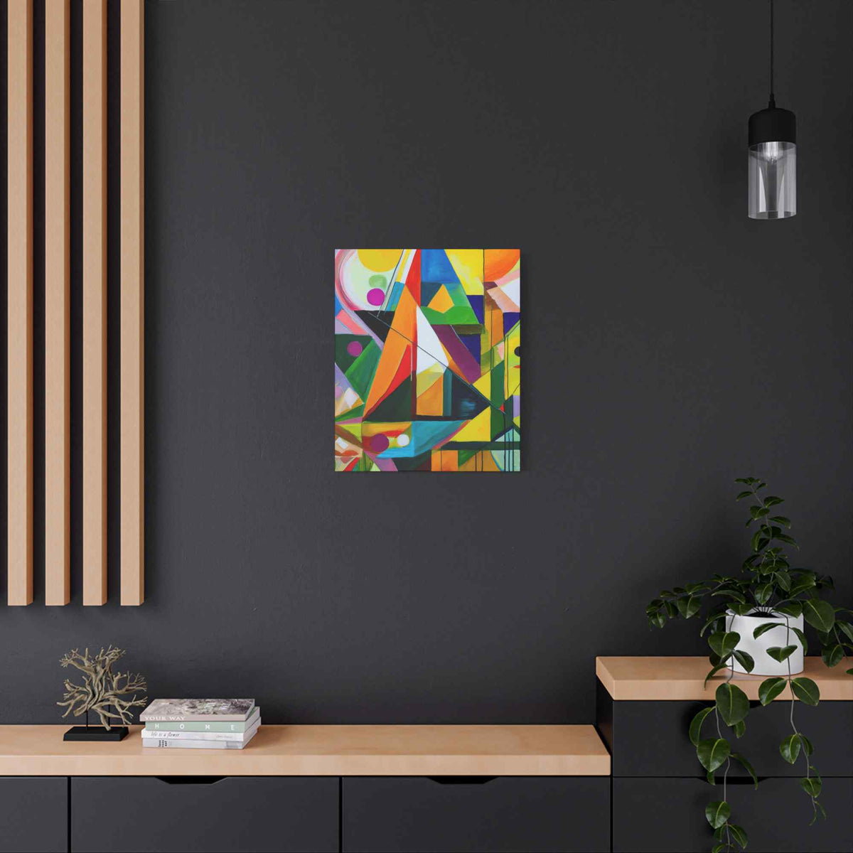 Abstract Painting Print Canvas 20x24,20x30,24x30, 24x32,24x36,30x40, 32x48,36x48,40x60 Pine-Wood Inner Frame ABS-13