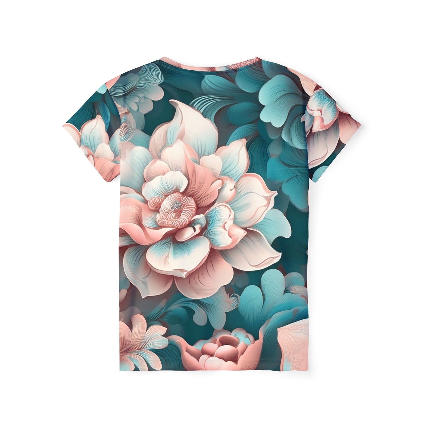 Women Poly Shirt with Floral Print F306