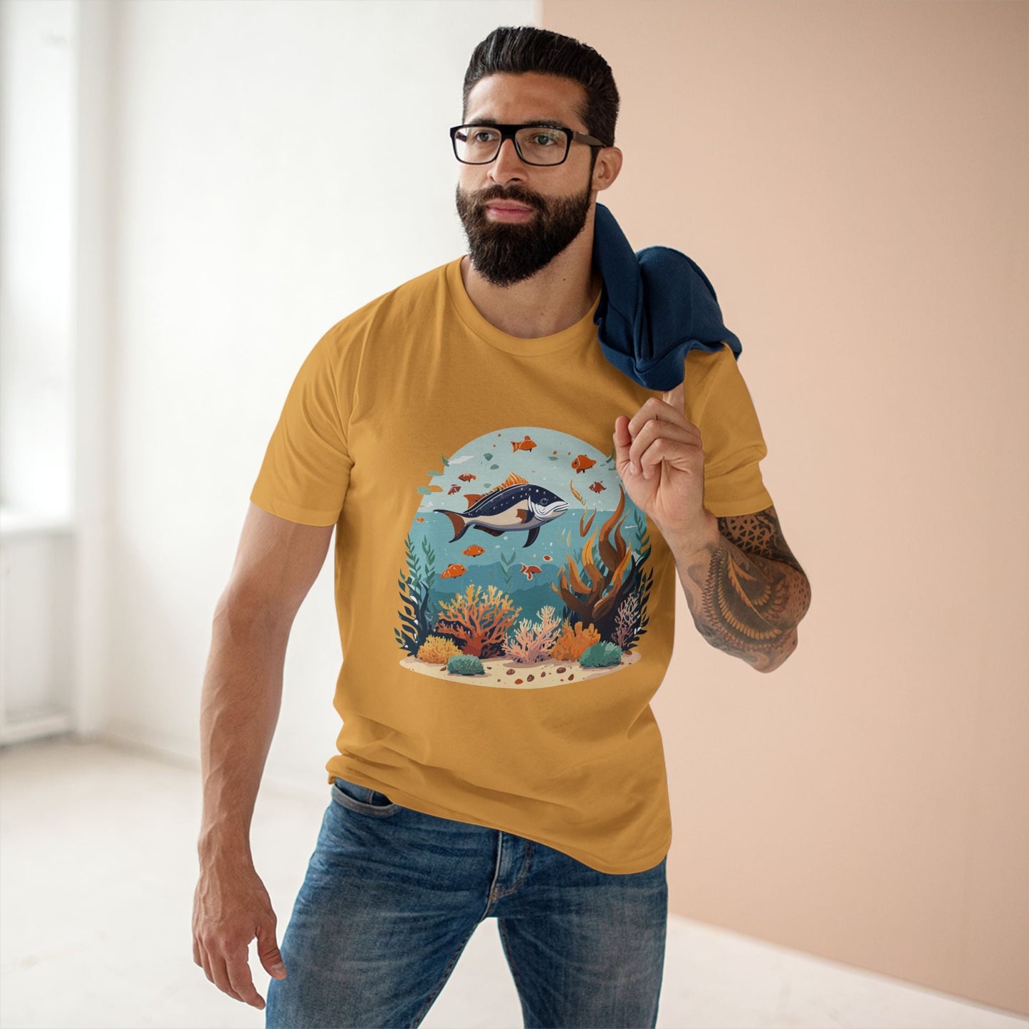 Ocean Pacific Ocean Shirt Unisex Premium Cotton Tee With Original Art Design Retro2Nova