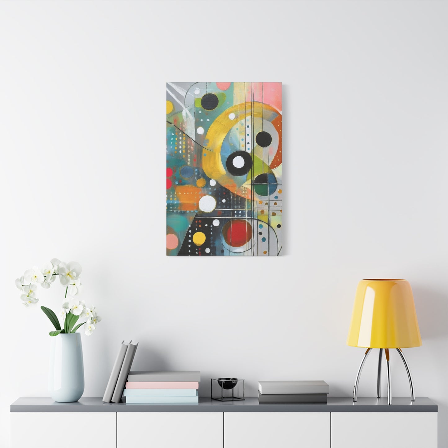 Abstract Oil Painting Print Canvas 20x24,20x30,24x30 24x32,24x36,30x40 32x48,36x48,40x60 Pine-Wood Inner Frame ABS-118