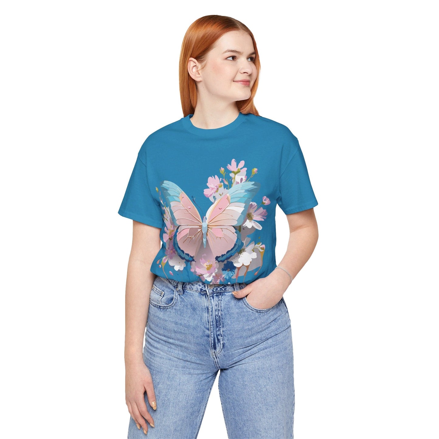Adelpha Butterfly Graphic Tee Unisex Short Sleeve Vintage Inspired