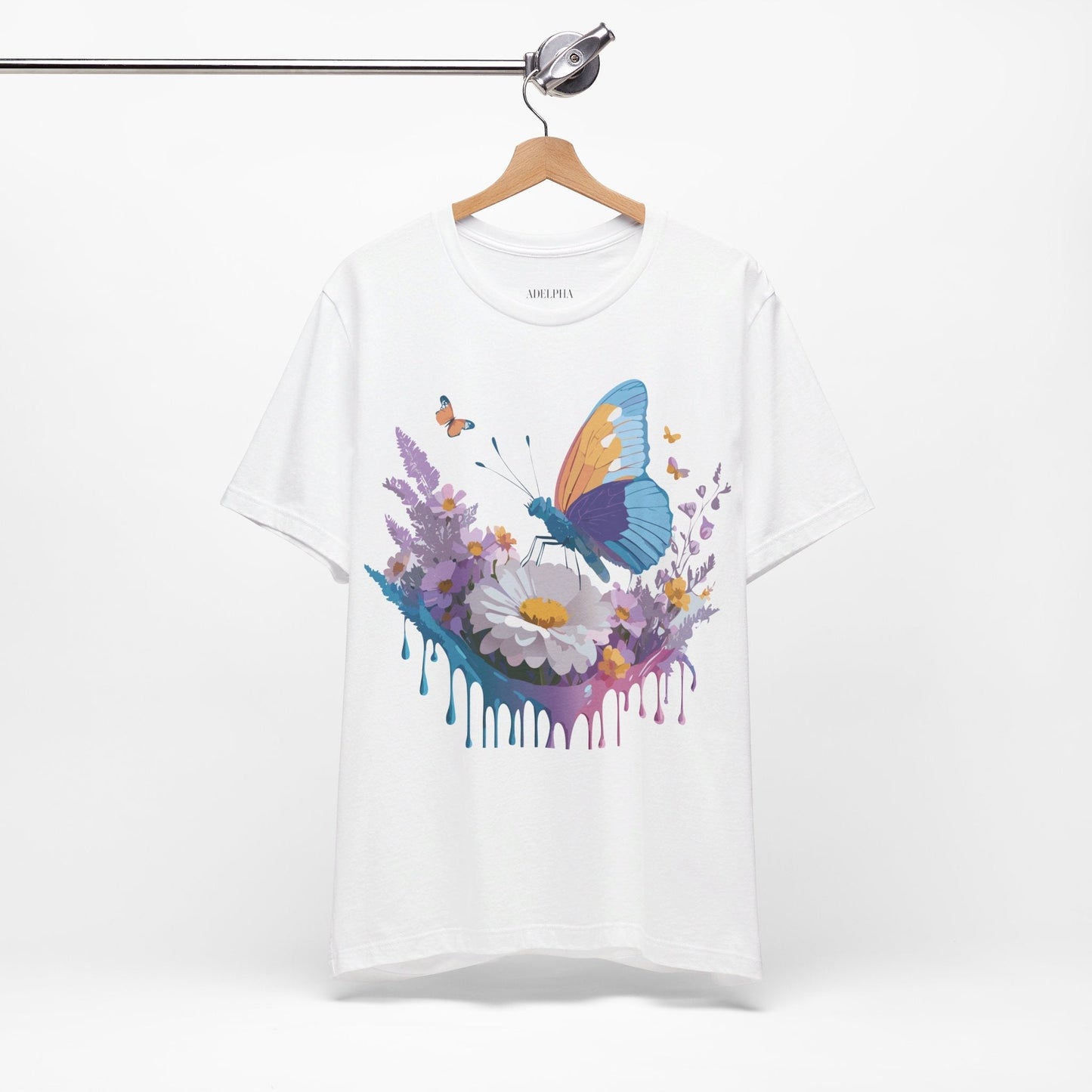 Butterfly Graphic Tee From Adelpha Art Design Unisex Jersey Short Sleeve Shirt