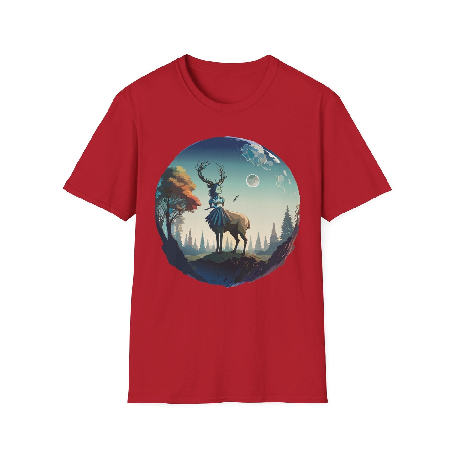 Womens Graphic T Shirts Art Design Tee Gildan Softstyle 64000 100 Percent Ring Spun Cotton Unisex