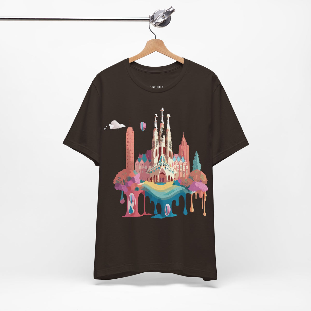Unisex Cotton Bella+Canvas Tee with Barcelona