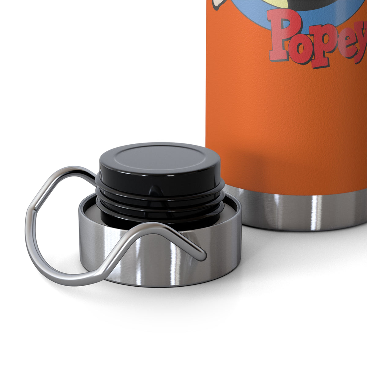 22oz Copper Insulated Water Bottle with Cartoon Design - CV75