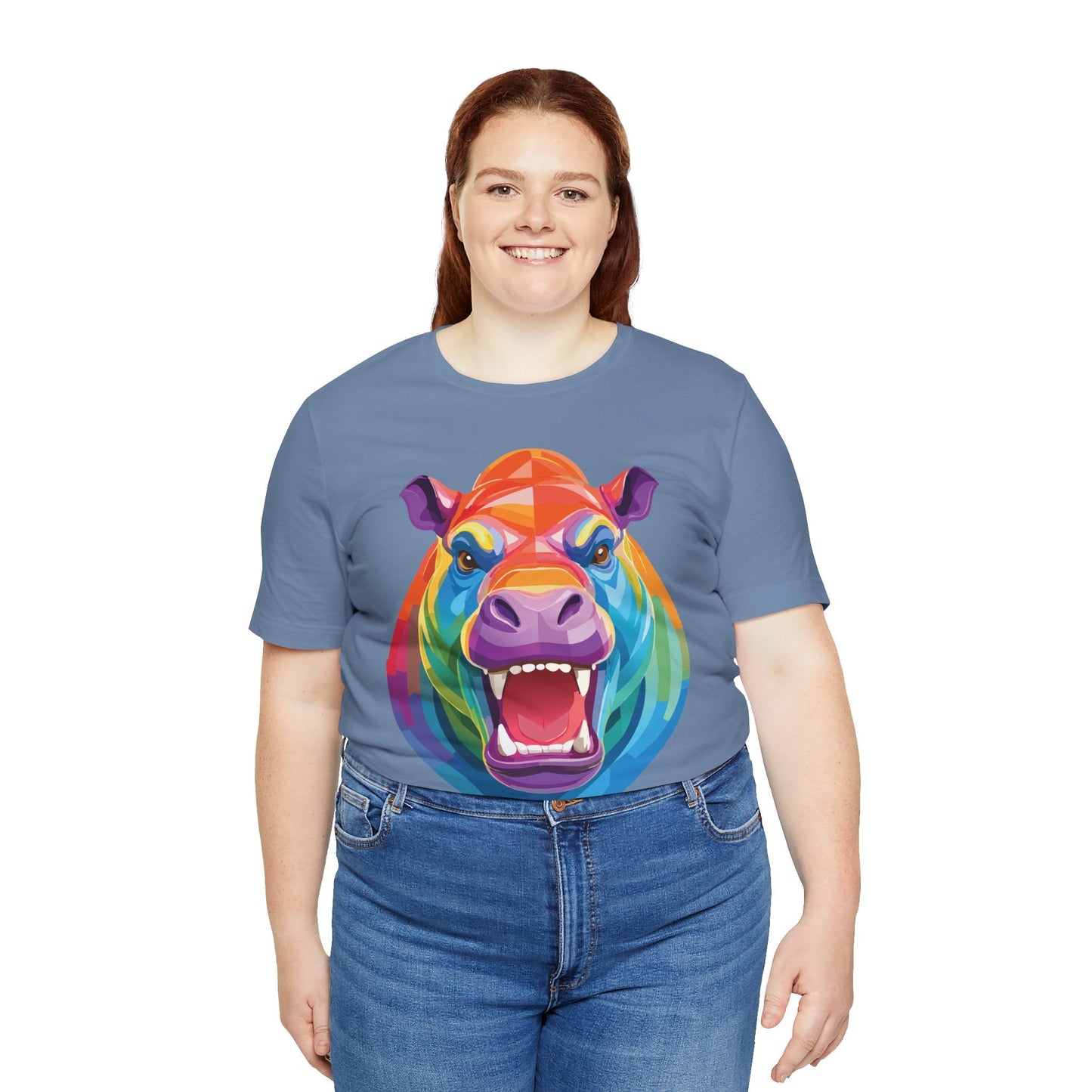 Unisex Animal Shirt with Animals Graphic Tee Art Design Wild Animals Shirt Tee for Everyone
