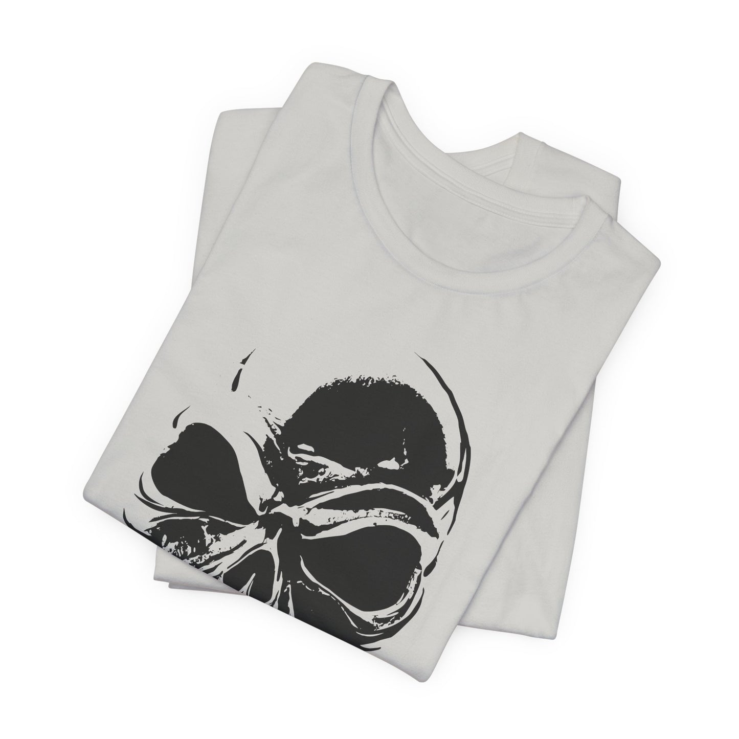 Black Skull Graphic Design Tee, Skull Shirt, Vintage Tees, Art Design T-Shirt, Vintage Graphic Tee, Art Shirts with Skulls