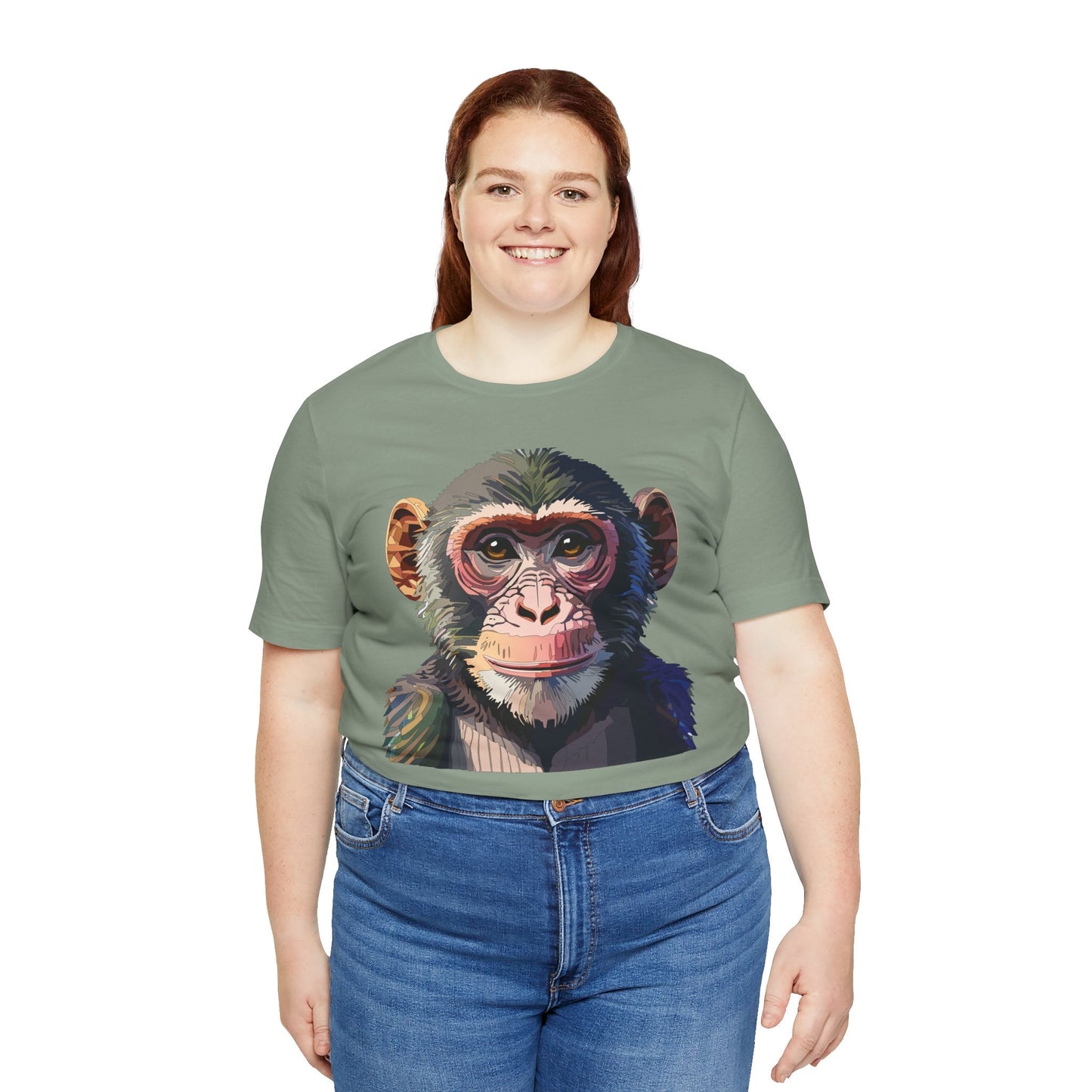 Unisex Animal Shirt Gildan Softstyle Tee With Wild Animals Art Design Premium Comfort