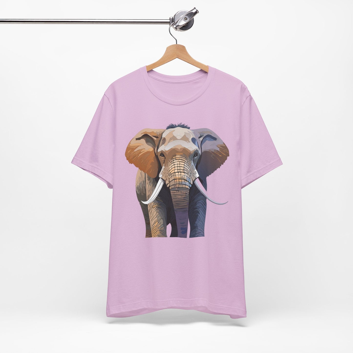 Unisex Animal Art Design Tee Shirt With Wildlife Animals Short Sleeve Everyday Comfort