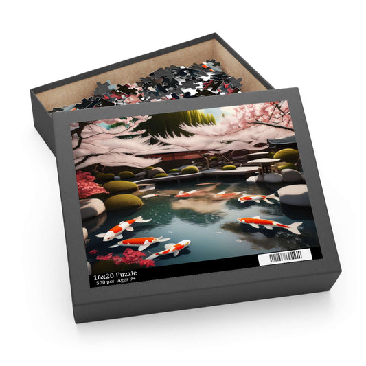 Zen Garden Puzzle 500-Chipboard Pieces in Box | Kids Puzzles Size: 16" x 20",  Ages 9+ and Family pn56