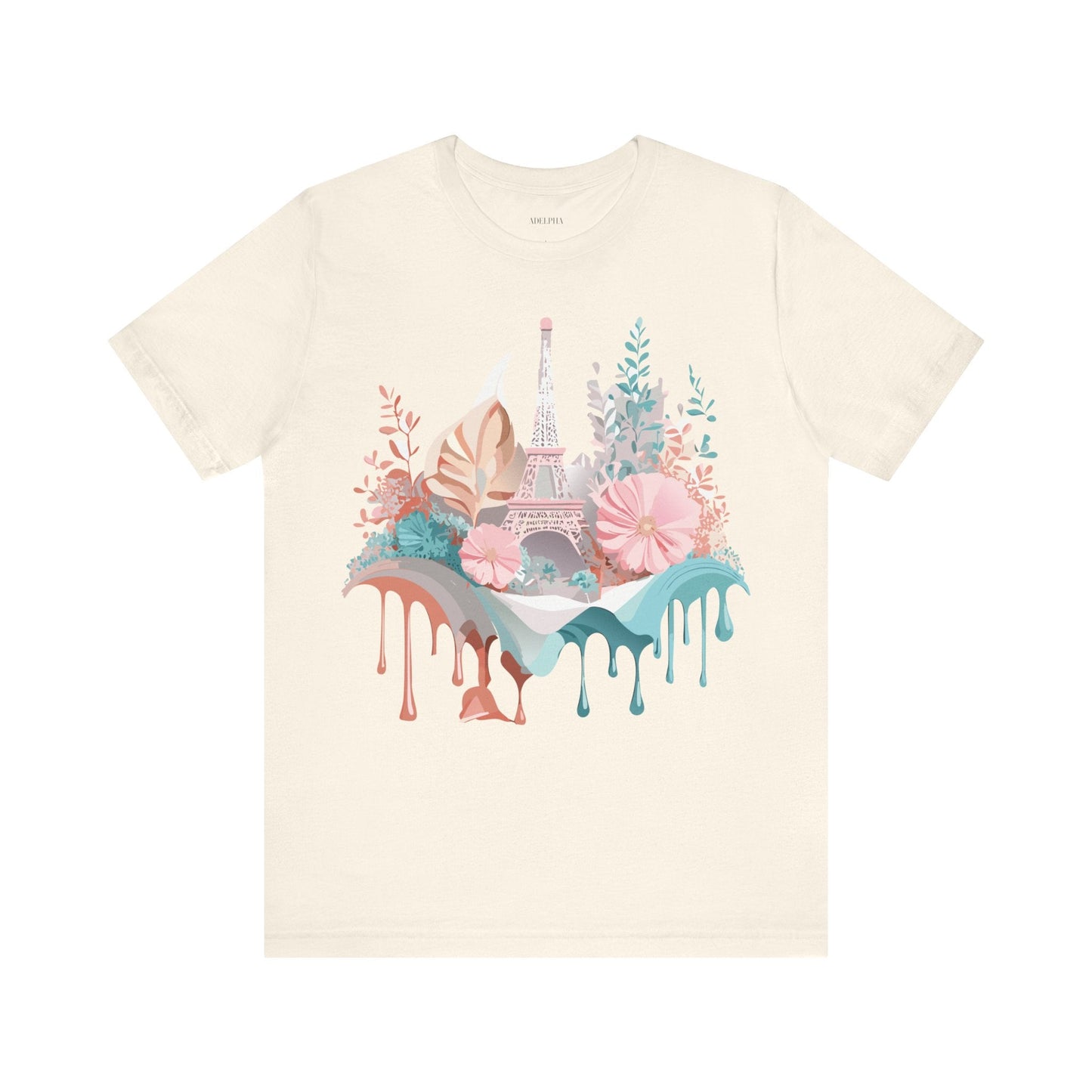 Adelpha Paris Graphic Tee Unisex Short Sleeve Shirt Vintage Art Design Premium Artwork