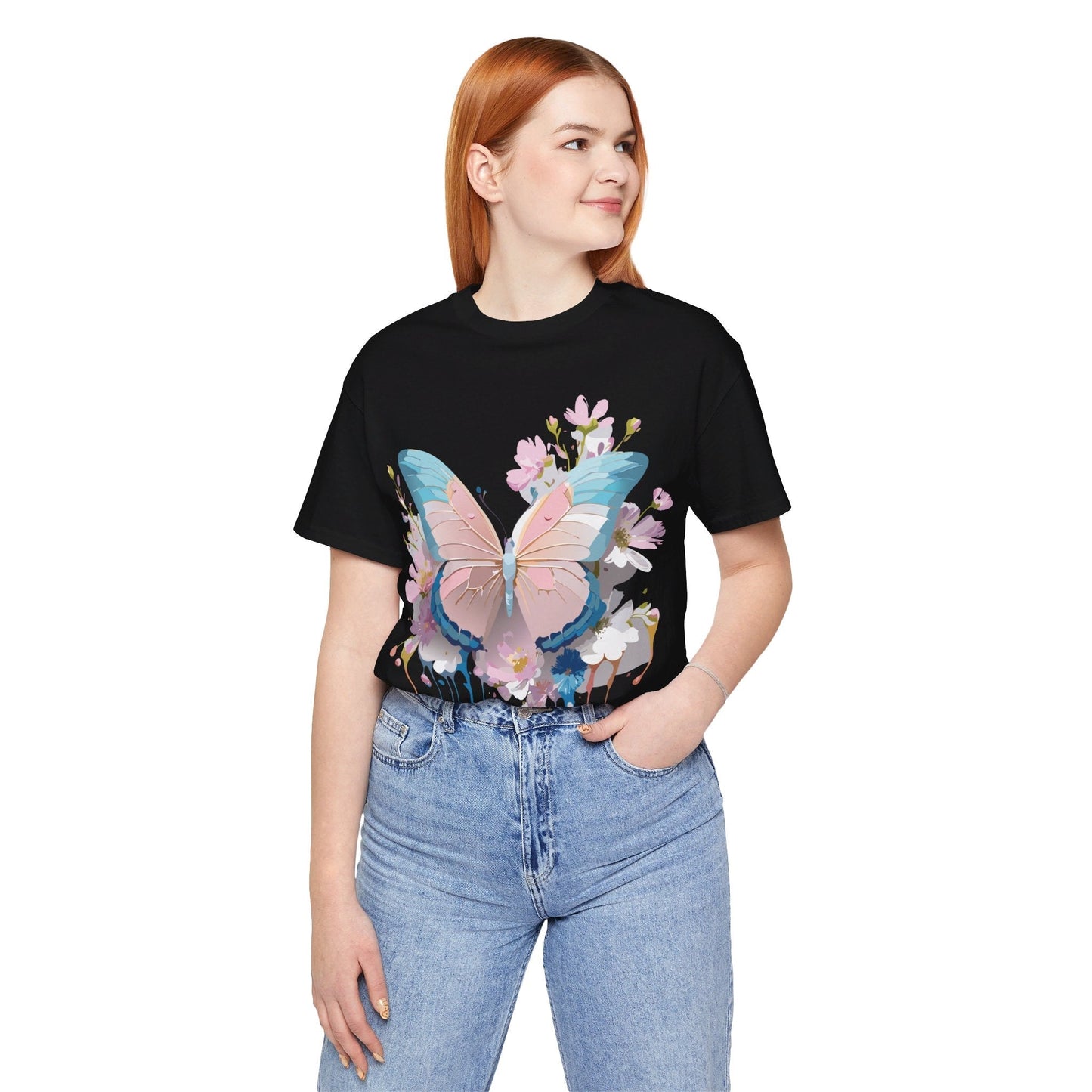 Adelpha Butterfly Graphic Tee Unisex Short Sleeve Vintage Inspired