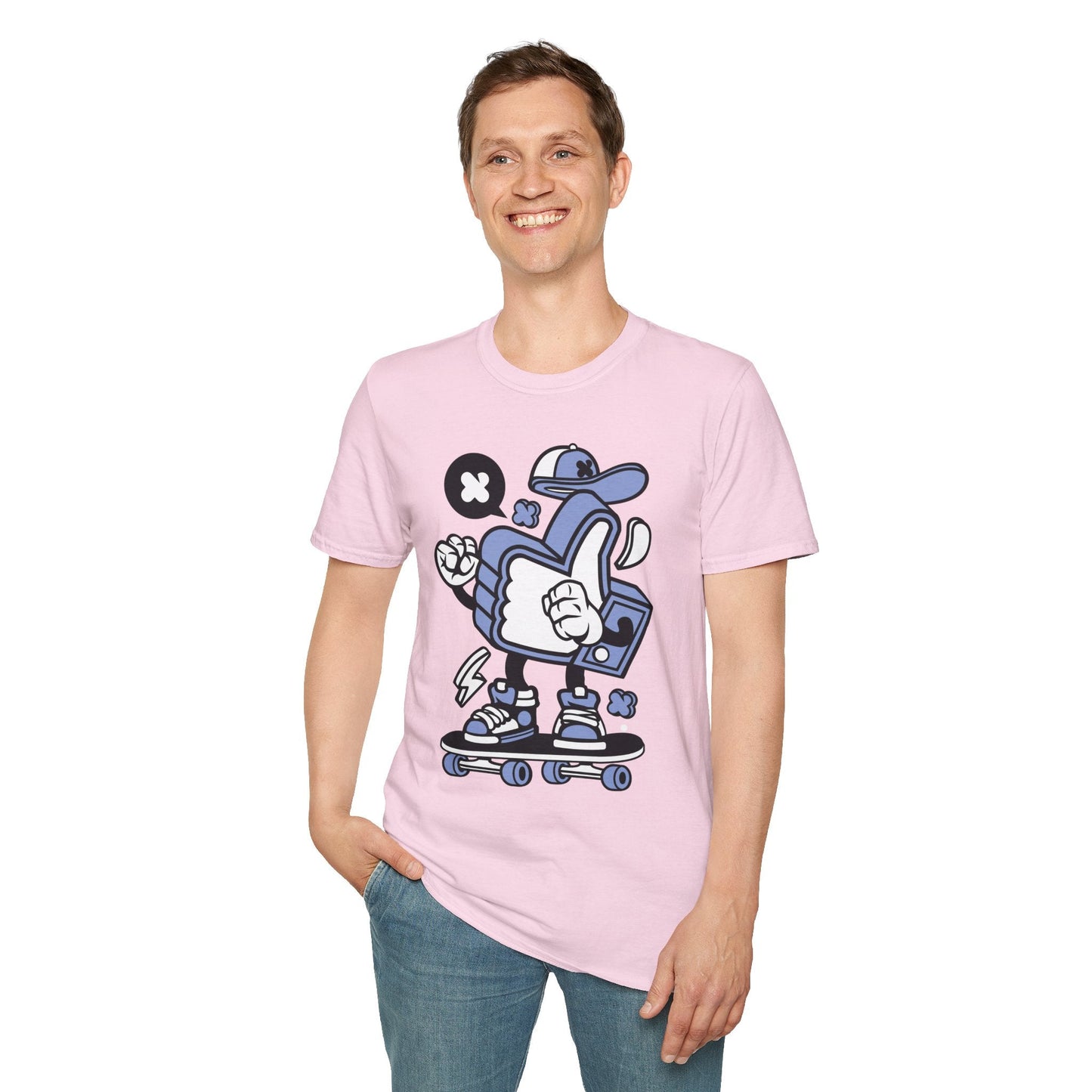 Cartoon T Shirt Animation Tee Funny Graphic Tee For Unisex Gildan Softstyle 64000 Cotton