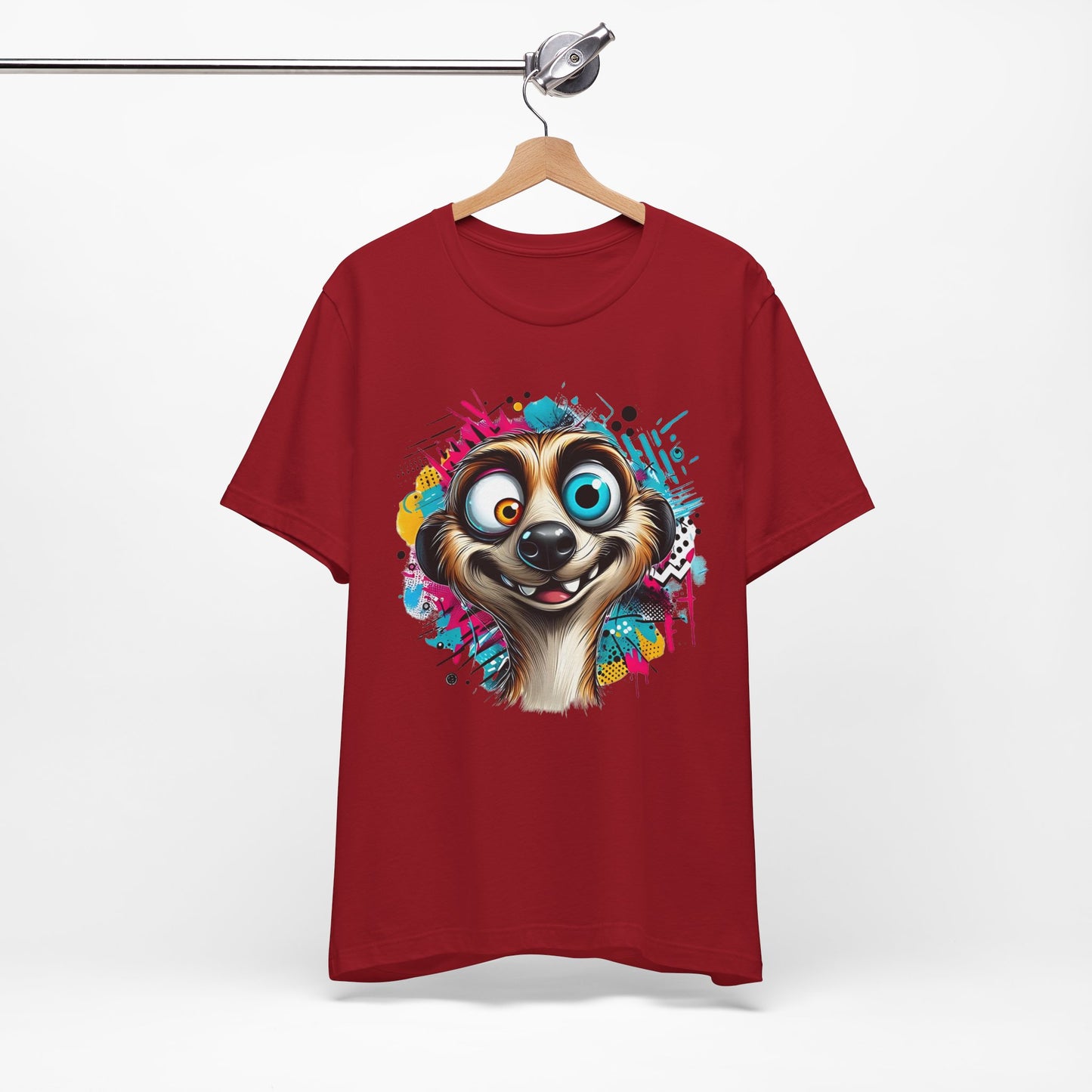 Squirrel Shirt, Funny Squirrel Tee Shirt, Funny Animal T-Shirt, Cartoon Top, Animal Tees, Art Design T-Shirt, Graphic Tee
