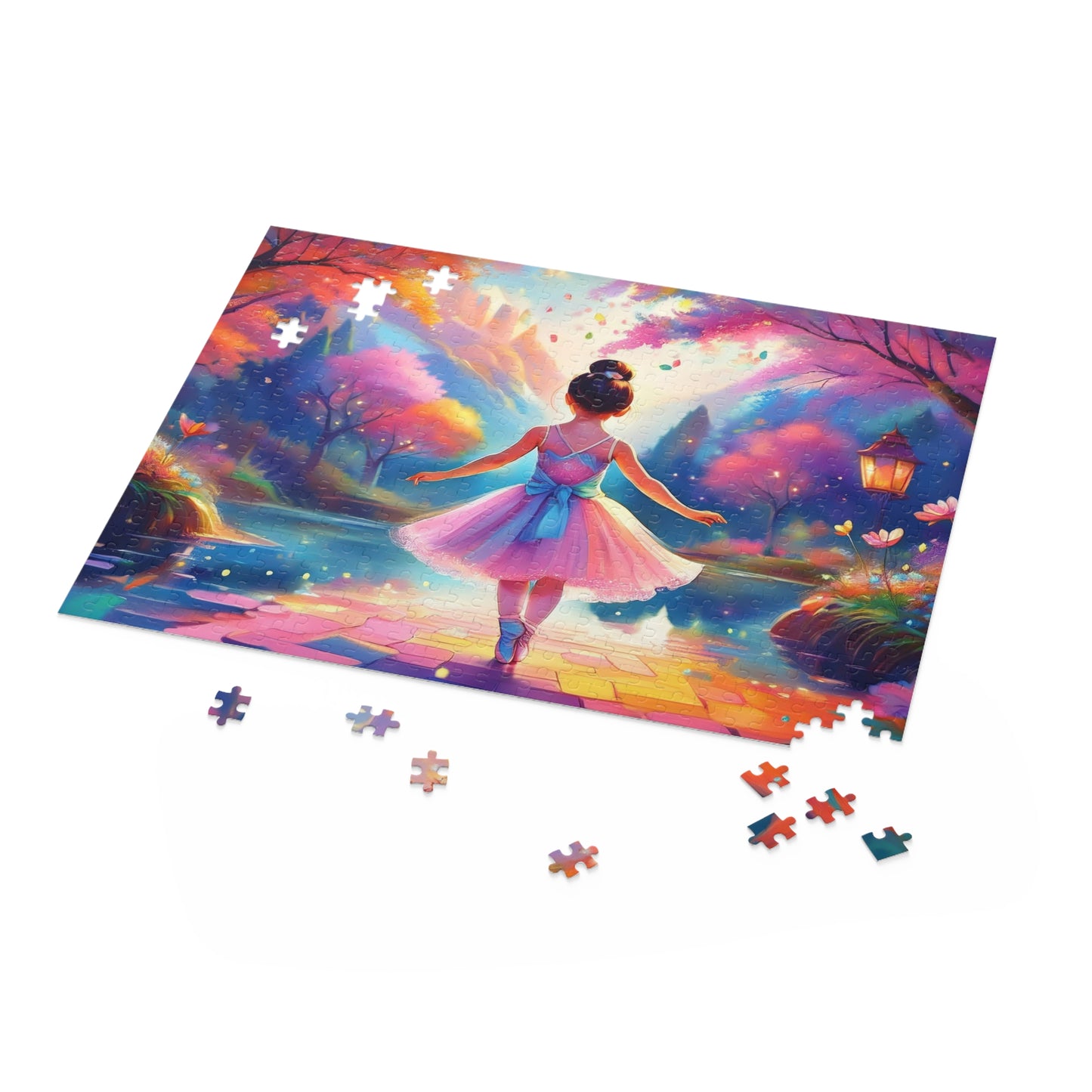 Ballerina Puzzle 500-Chipboard Pieces in Box | Kids Puzzles Size: 16" x 20",  Ages 9+ and Family pn18