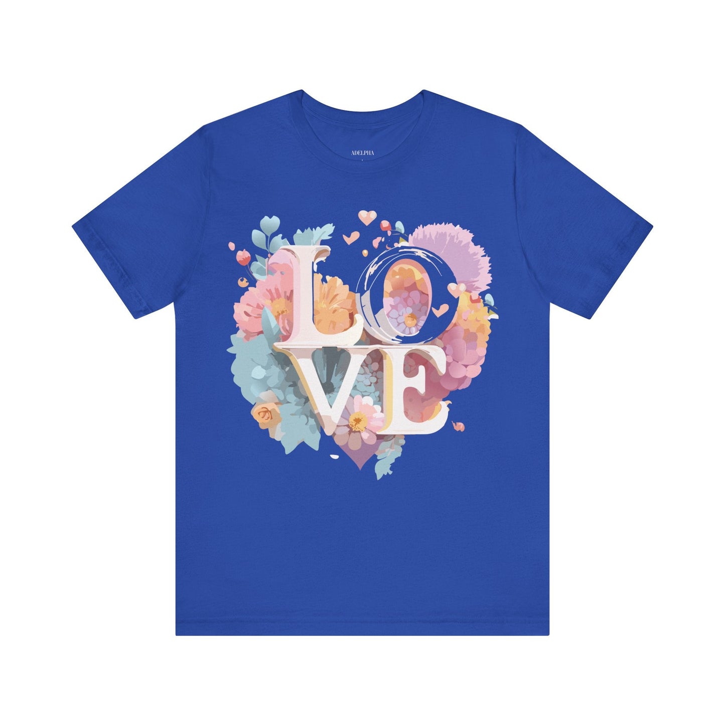 Valentine Graphic Tee Unisex Jersey Short Sleeve Art Design By Adelpha Vintage Artwork