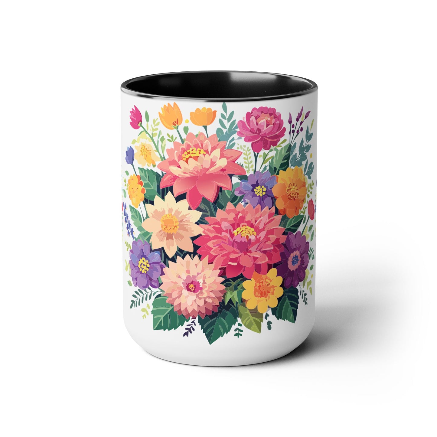 Floral Mug, Floral Cup