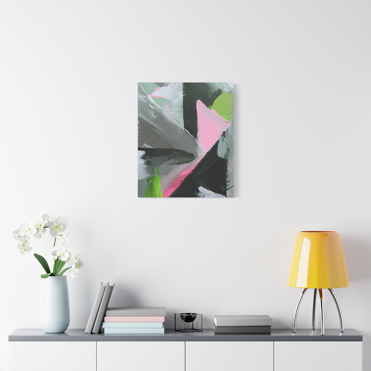 Abstract Geometric Painting Print Canvas 20x24,20x30,24x30 24x32,24x36,30x40 32x48,36x48,40x60 Pine-Wood Inner Frame ABS-41