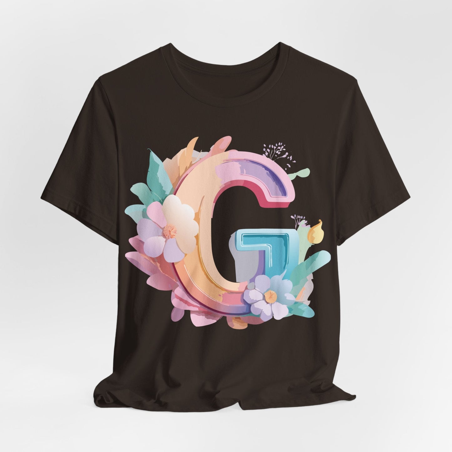 Letter G Shirt Unisex Graphic Tee by Adelpha Vintage Inspired Artwork for Everyday Style
