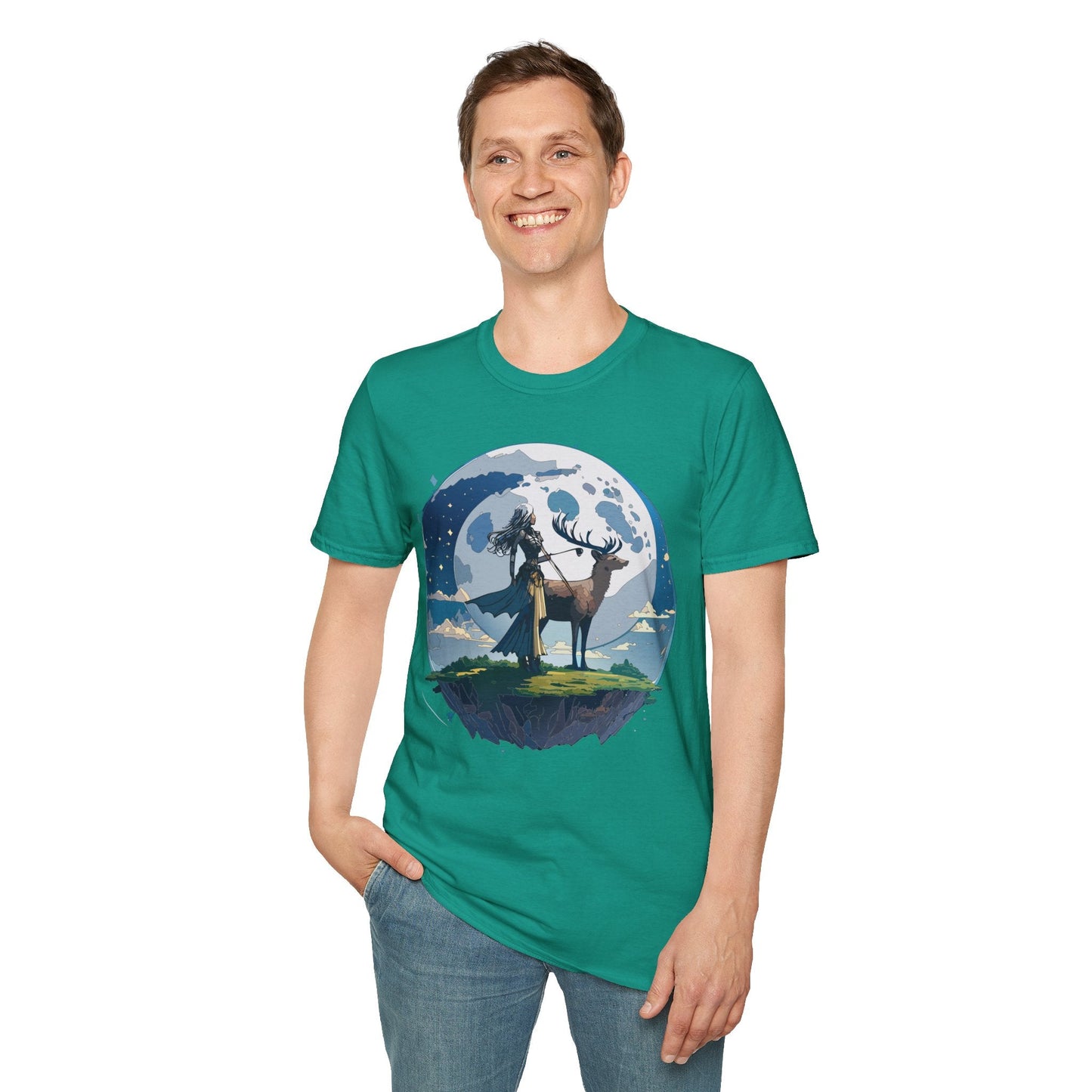 Women Graphic T Shirts Art Design Shirt Unisex Softstyle Gildan 64000 Tee Cotton Everyday Comfort