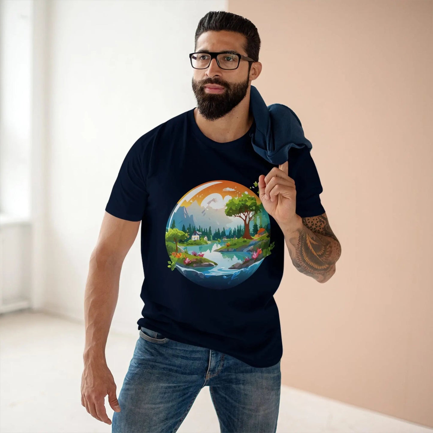 Fantasy Graphic Unisex 100 Cotton Staple Tee 17