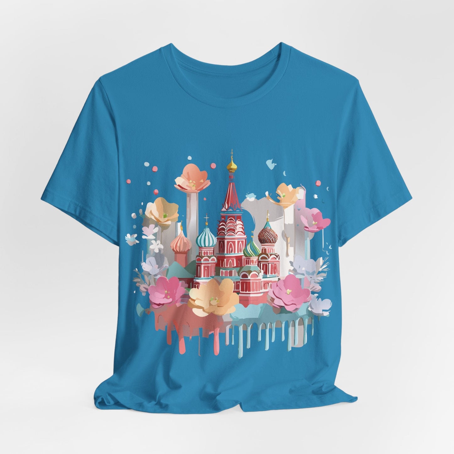 Adelpha Graphic Tee Unisex Jersey Short Sleeve Moscow City Tour Shirt Vintage Inspired Artwork