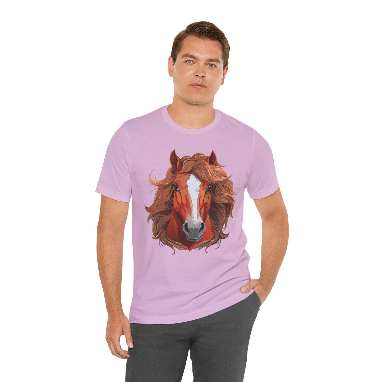 Unisex Animal Graphic Tee Shirt With Wild Animals Art Design For Everyday Casual Comfort Wear
