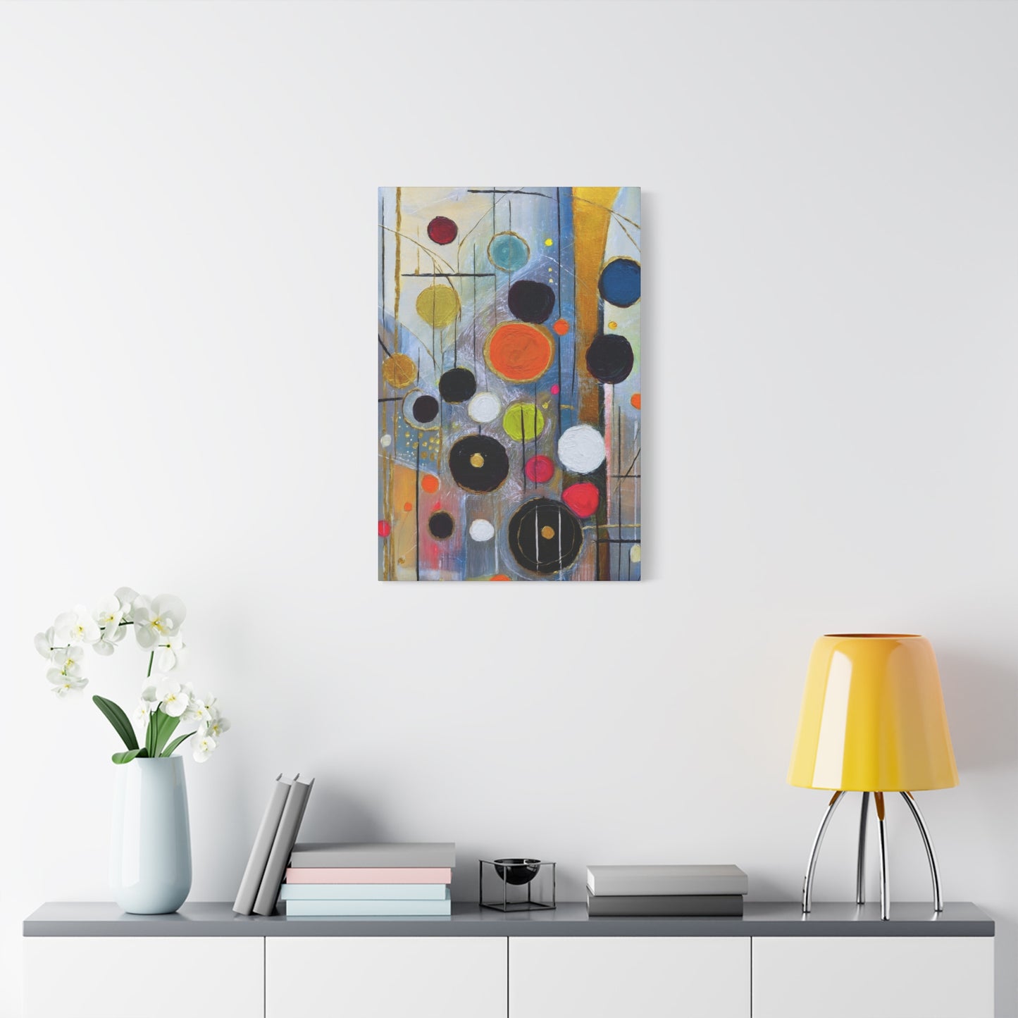 Abstract Oil Painting Print Canvas 20x24,20x30,24x30 24x32,24x36,30x40 32x48,36x48,40x60 Pine-Wood Inner Frame ABS-108