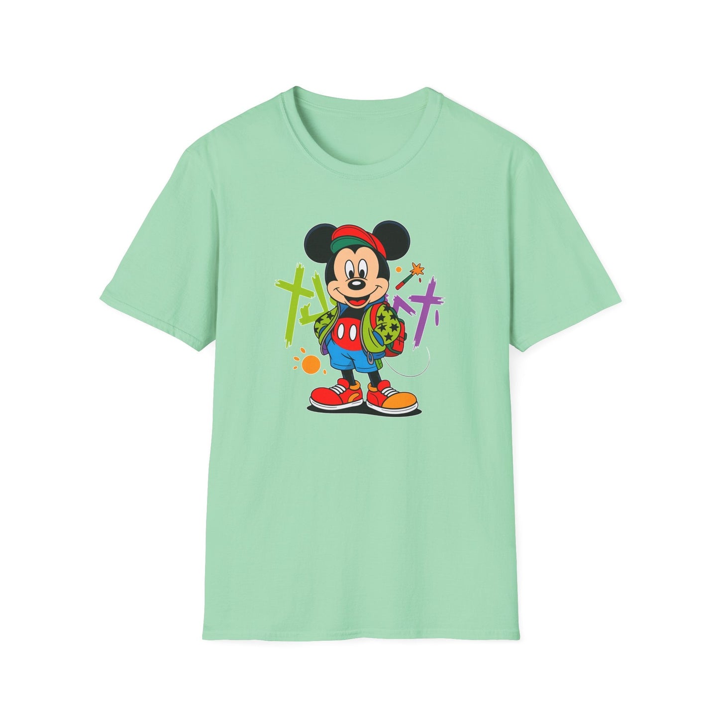 Unisex Cartoon T Shirt With Animation Artwork Funny Animals Tee For Casual Wear Everyday