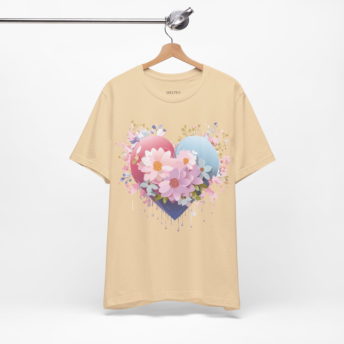 Adelpha Vintage Inspired Graphic Tee Unisex Jersey Short Sleeve Art Design Shirt