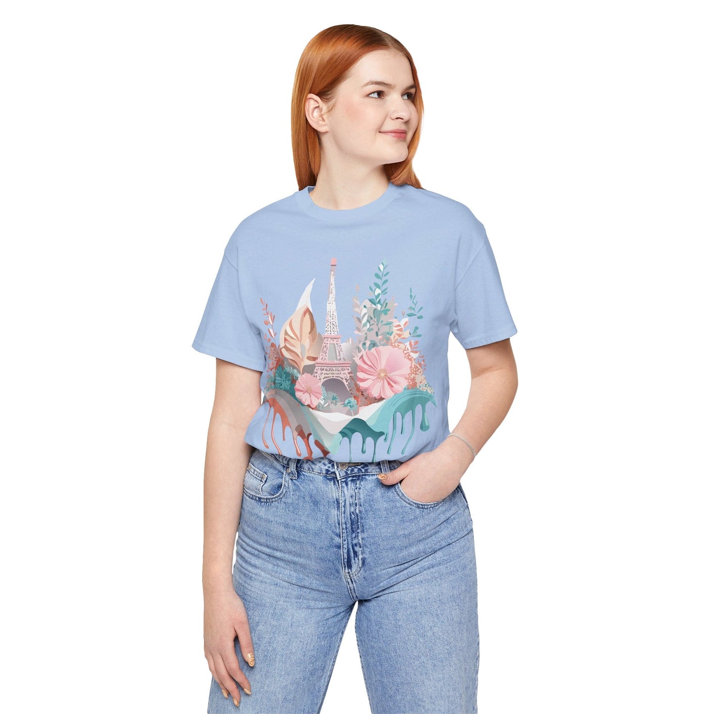 Adelpha Paris Graphic Tee Unisex Short Sleeve Shirt Vintage Art Design Premium Artwork