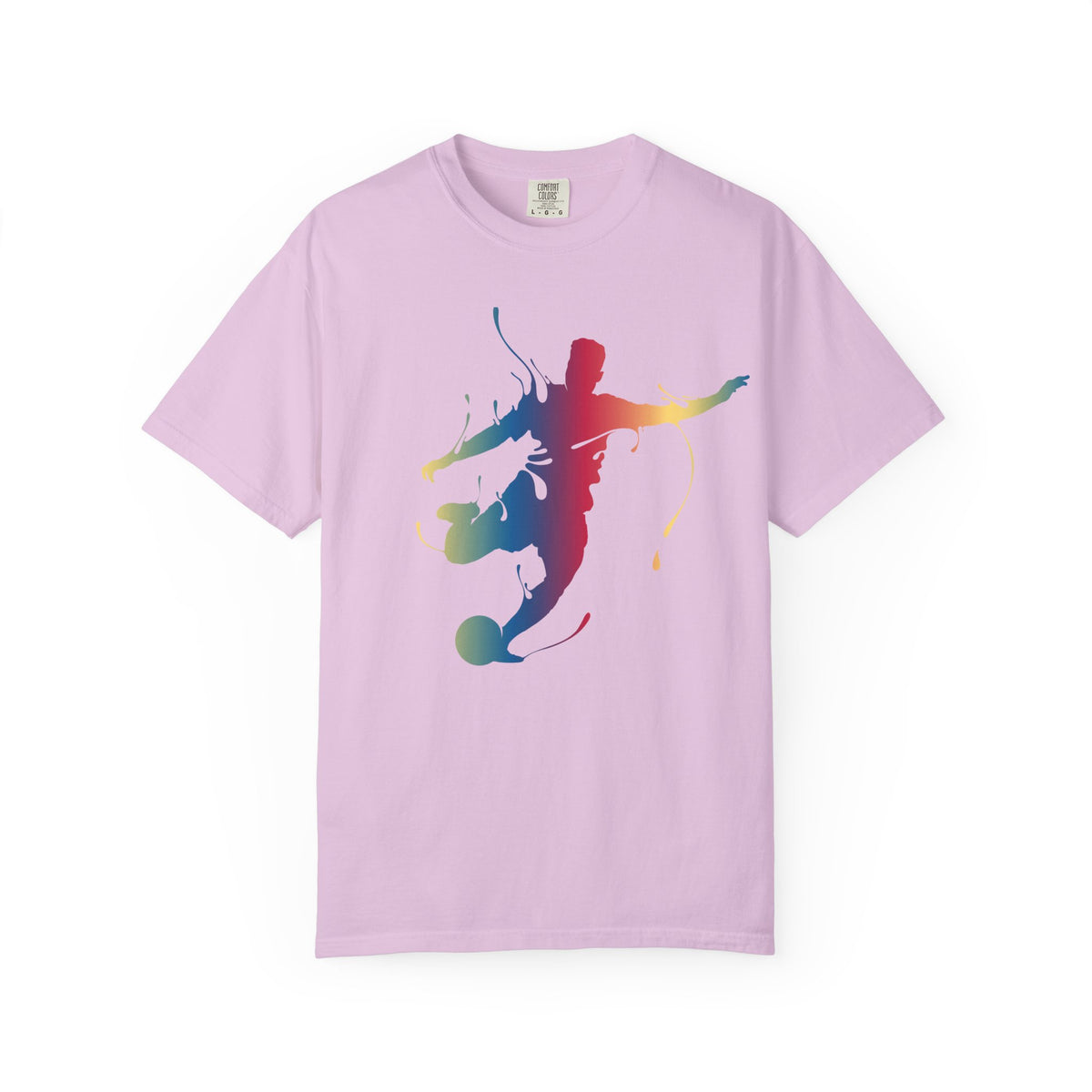 Camiseta unisex con diseño de arte deportivo.