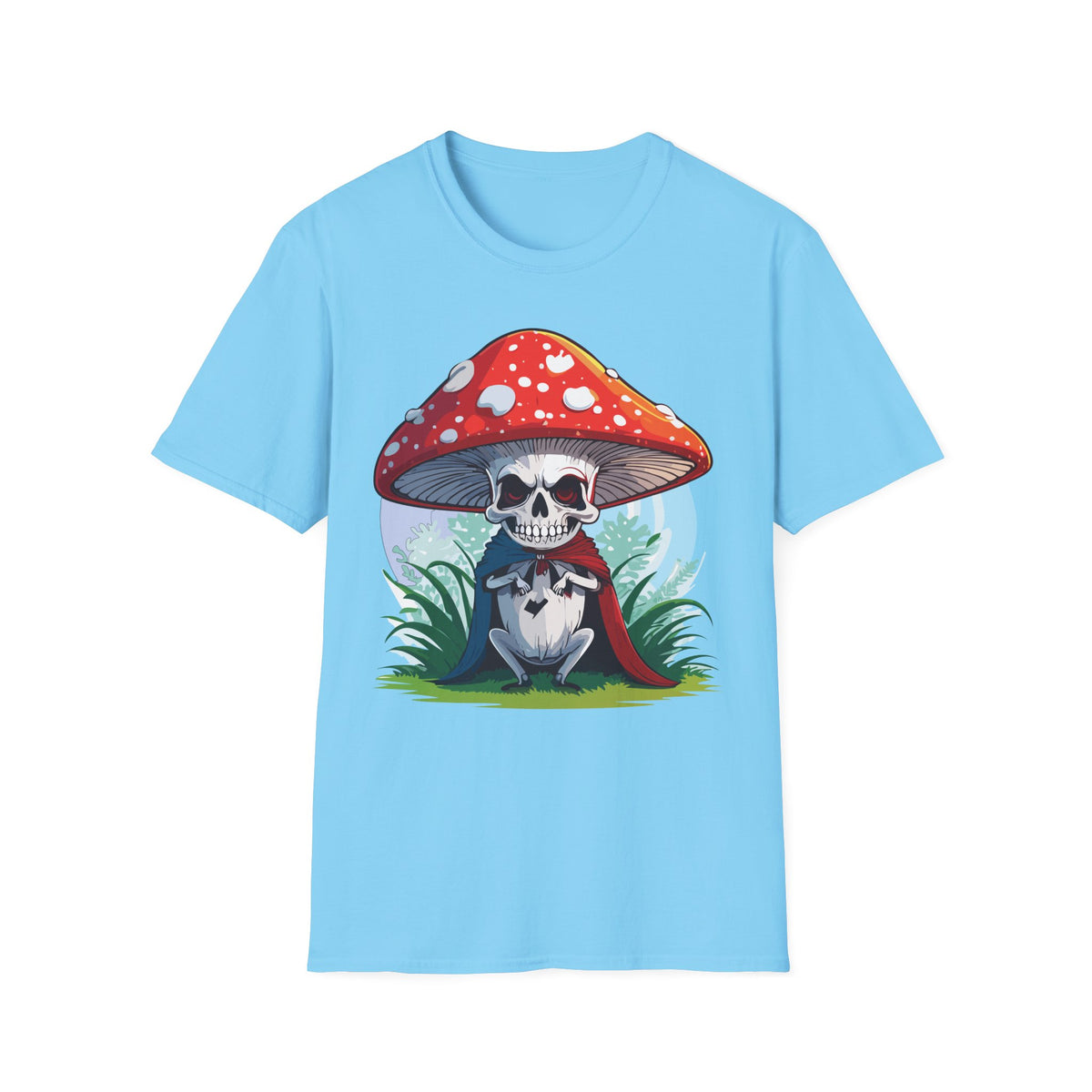 Funny Mashroom Graphic Tee Gildan Unisex 100 Cotton Tee Shirt h27
