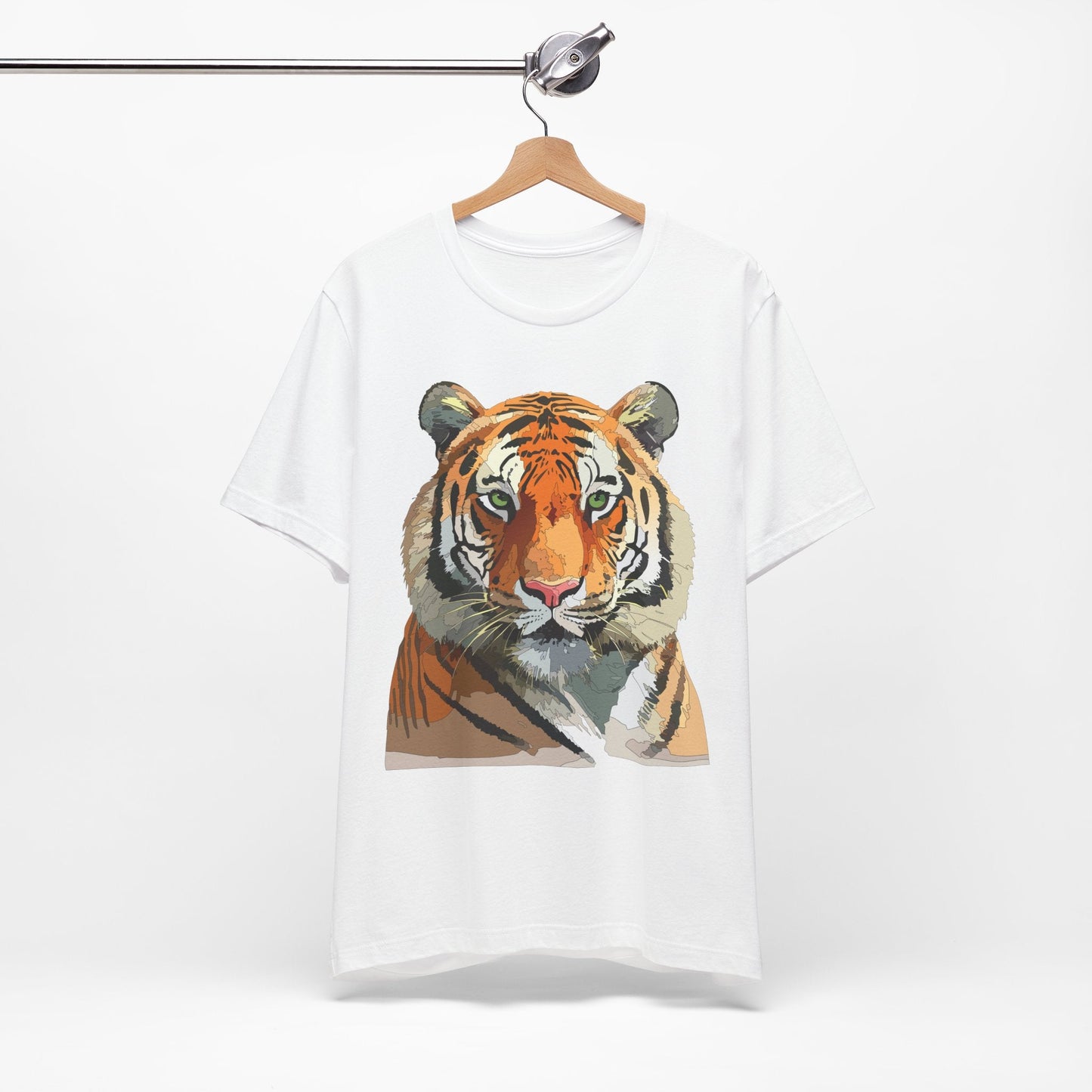 Unisex Animal Graphic Tee Shirt With Wildlife Art Design For Everyday Comfort Gildan 64000