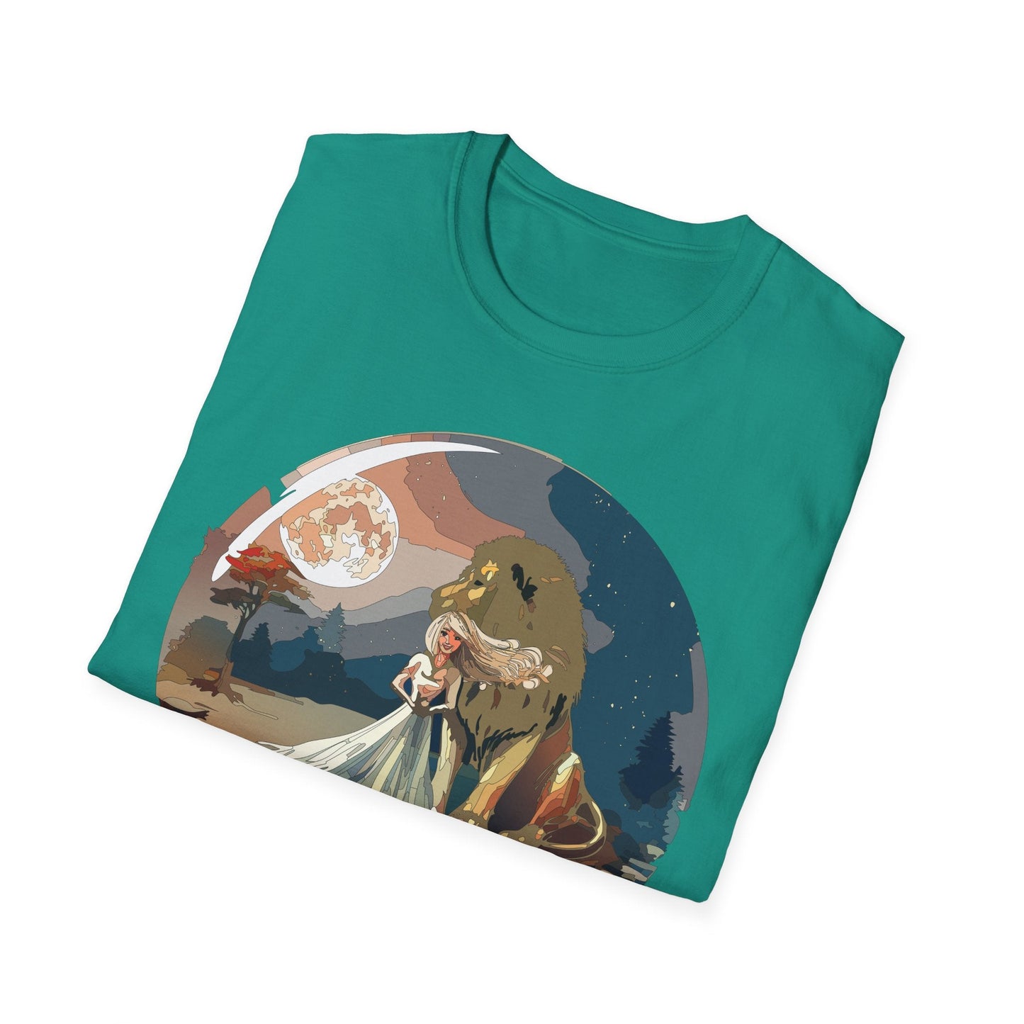 Womens Graphic T Shirt Art Design Unisex Softstyle 64000 Gildan Short Sleeve Tee