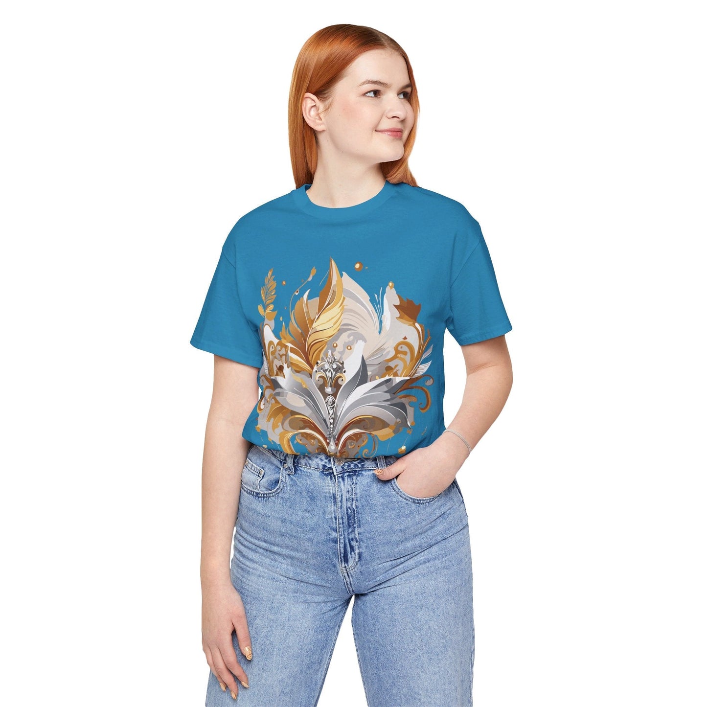 Adelpha Premium Graphic Tee Unisex Short Sleeve Jersey Shirt With Vintage Inspired Artwork