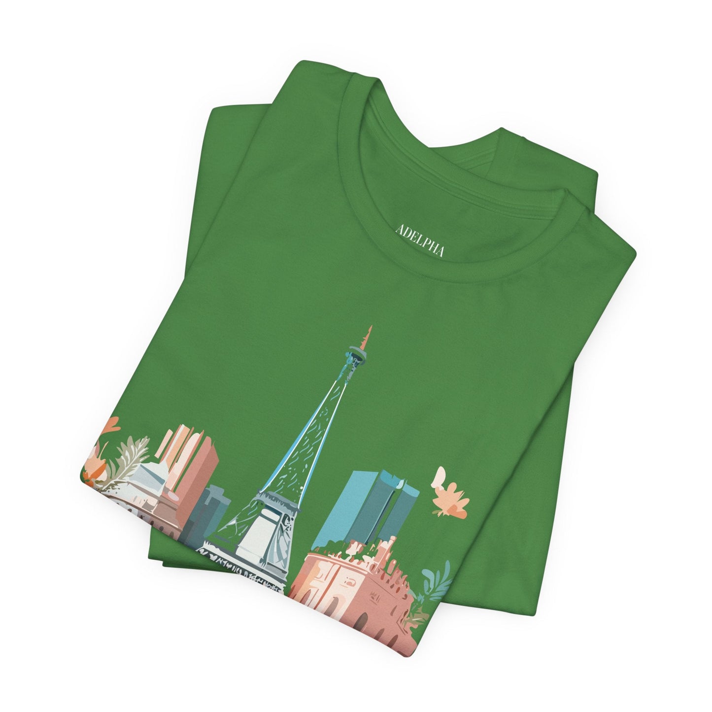 Paris Tourist Shirt Unisex Graphic Tee With Vintage Inspired Artwork By Adelpha Collection