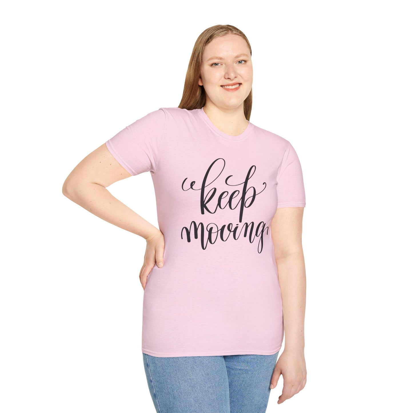 Positive Slogan T Shirts for Everyday Motivation Unisex Softstyle 64000 Tee with Positive Quotes