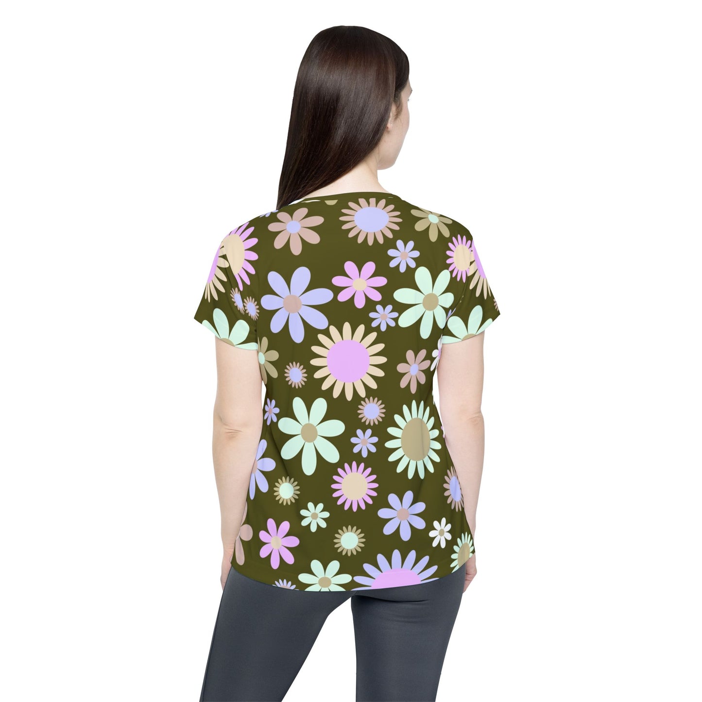 Floral Print Shirt, Shirt with Flowers