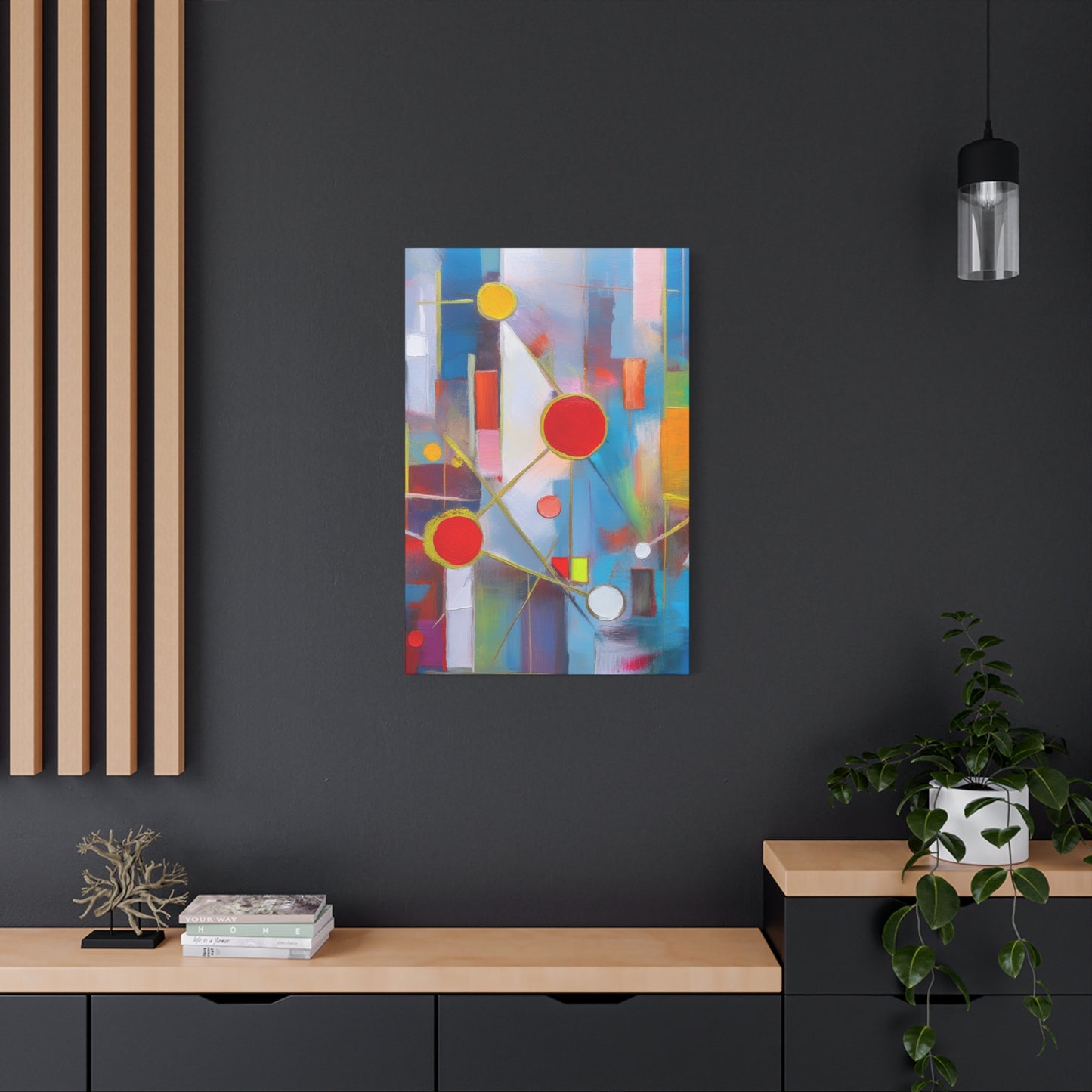 Abstract Oil Painting Print Canvas 20x24,20x30,24x30 24x32,24x36,30x40 32x48,36x48,40x60 Pine-Wood Inner Frame ABS-174