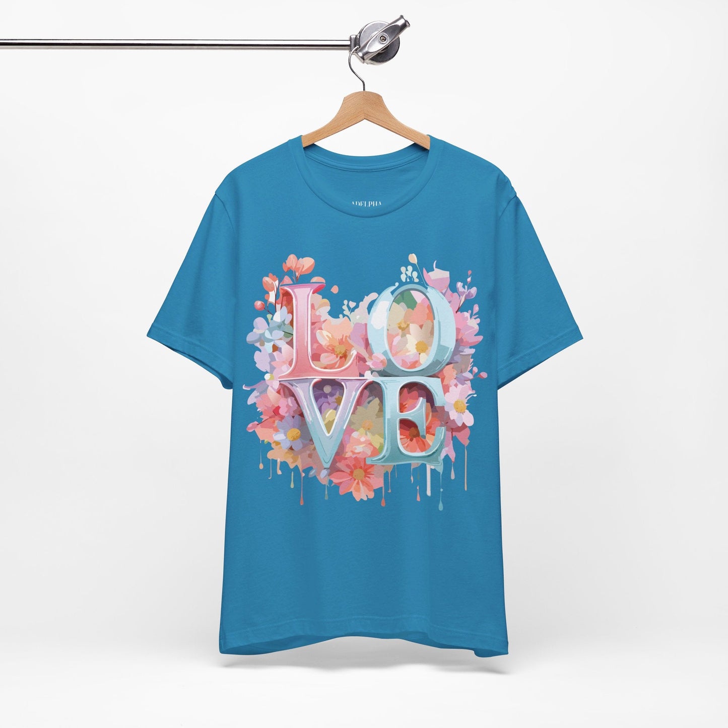 Valentine Graphic Tee Unisex Jersey Short Sleeve With Vintage Artwork By Adelpha