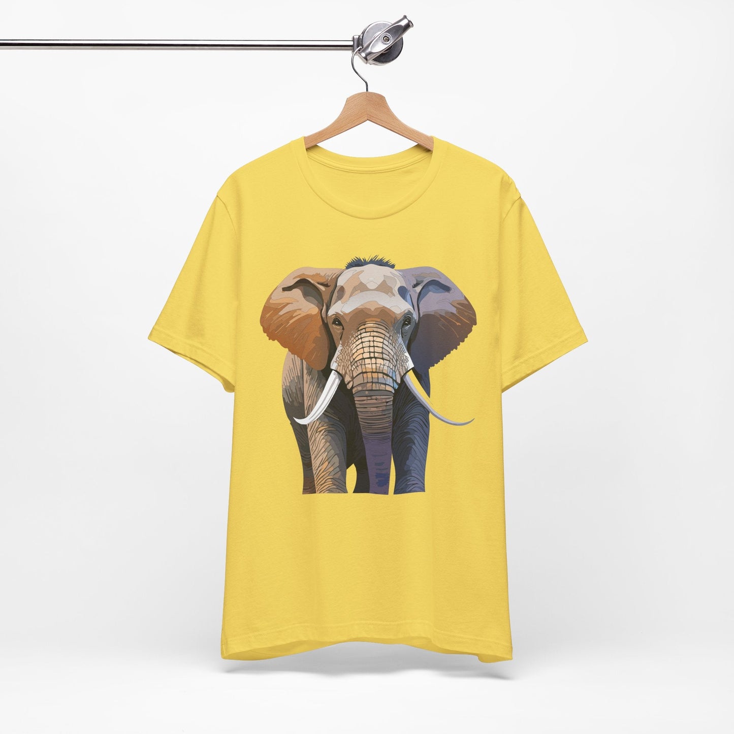 Unisex Animal Art Design Tee Shirt With Wildlife Animals Short Sleeve Everyday Comfort