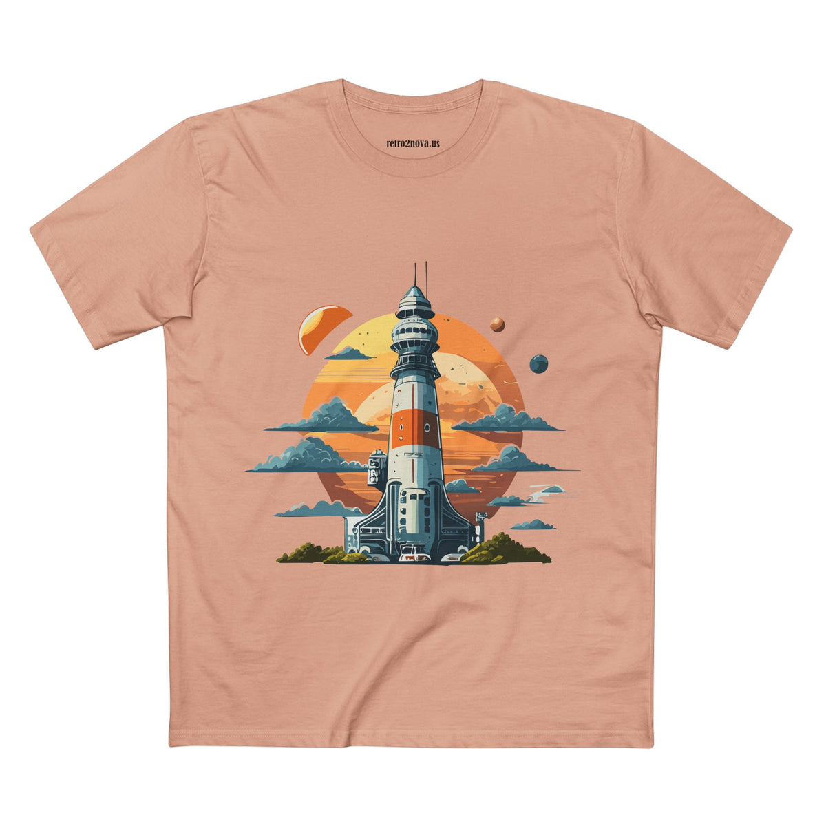 Cosmos Shuttle Graphic Tee Staple Unisex 100 Cotton Tee Shirt - CS-3