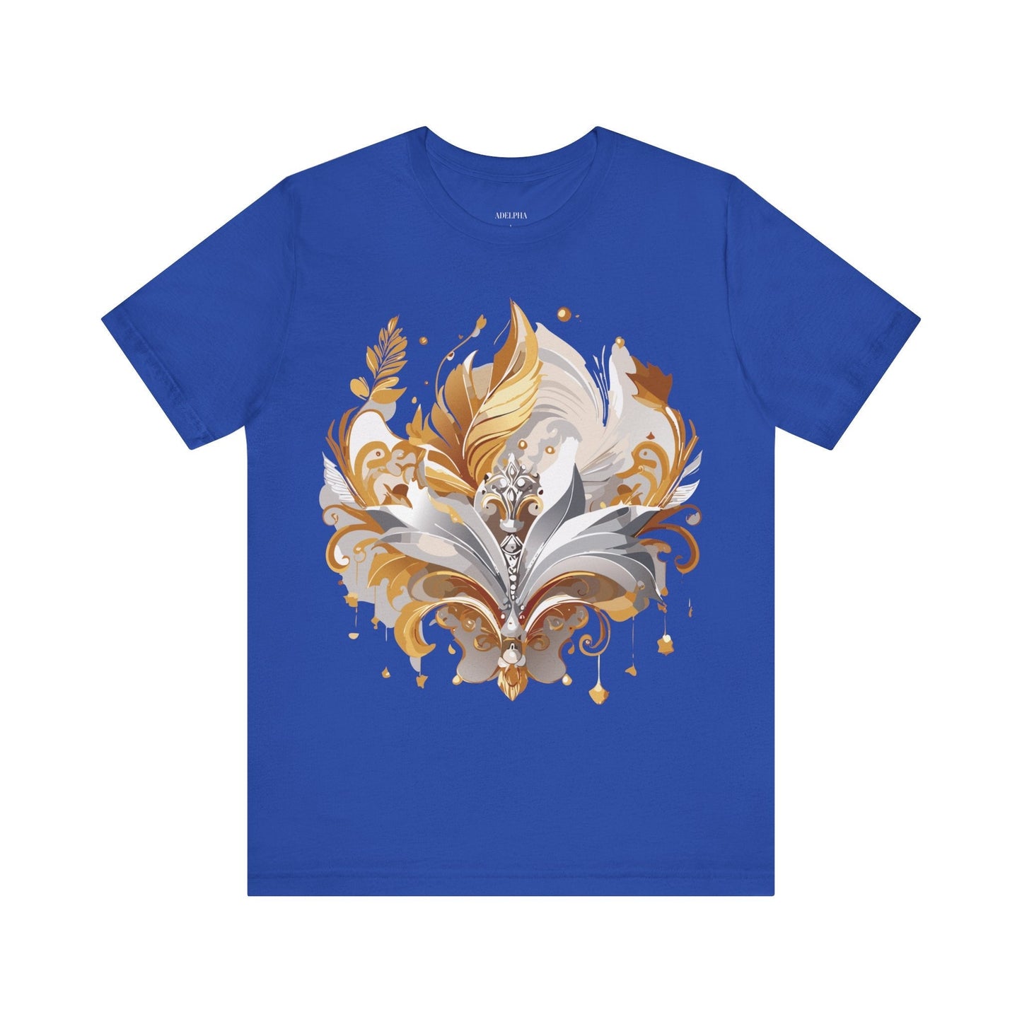 Adelpha Premium Graphic Tee Unisex Short Sleeve Jersey Shirt With Vintage Inspired Artwork