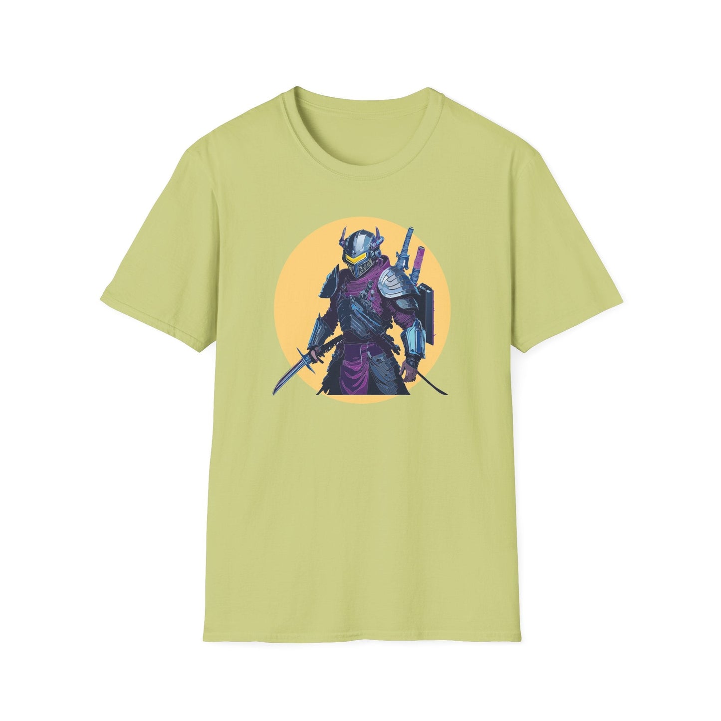 Samurai Shirt Unisex T Shirt Softstyle Gildan 64000 Cotton Tee Breathable Comfortable