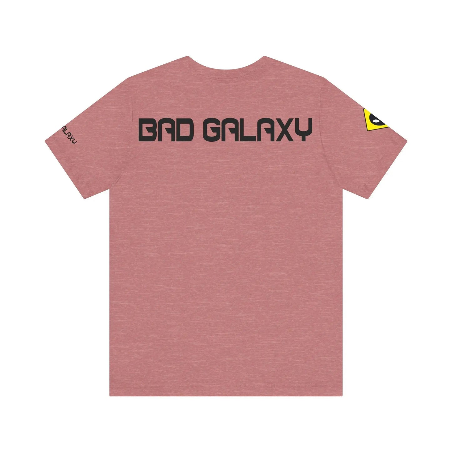 Bad Galaxy Tee Shirt With Alien 100 Percent Cotton Made In USA Eco Friendly Inks