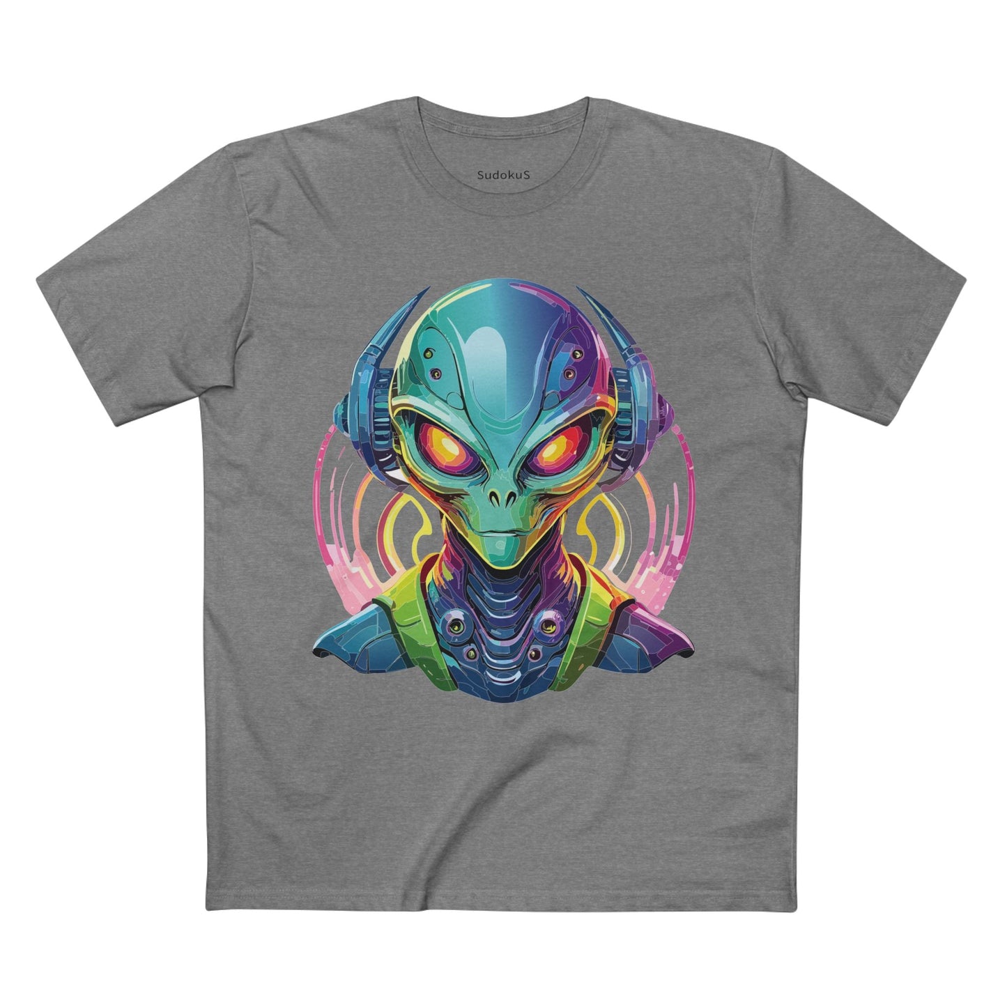 Aliens Graphic Unisex 100 Cotton Staple Tee 16