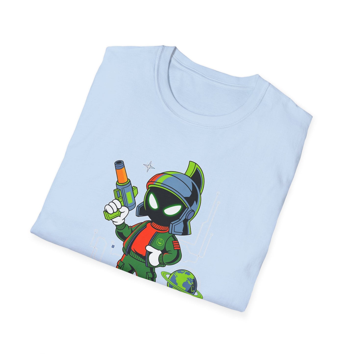 Gildan Softstyle 64000 Unisex Cartoon T Shirt With Animation And Funny Animals Design